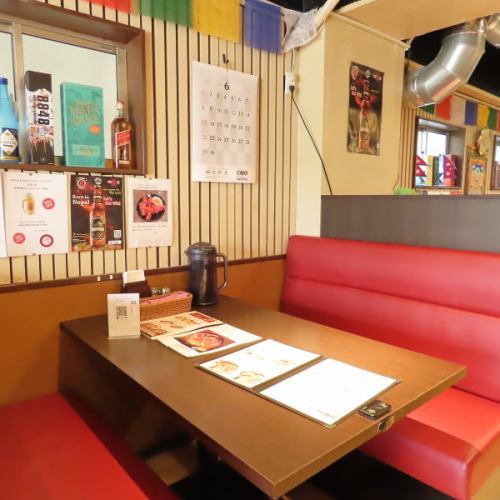 店内はカジュアルな雰囲気