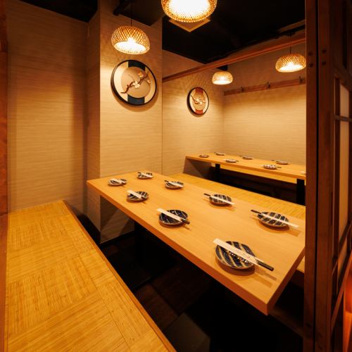 和の彩りに囲まれて!宴会に最適な個室空間