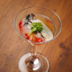 生牡蠣のシャンパンゴールド