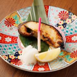 銀ダラ西京焼き