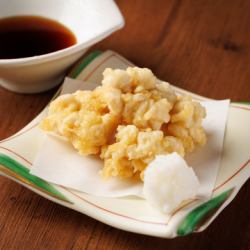 本日の海鮮天ぷら