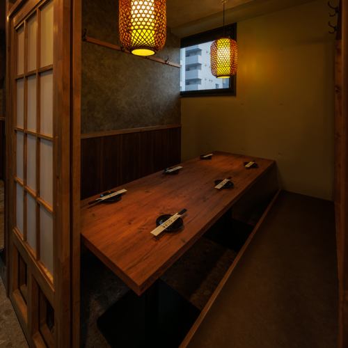 当店のお席は全席個室！