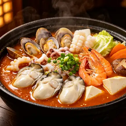 『海の恵み 贅沢牡蠣鍋コース』2.5時間飲み放題付 全8品 5000円
