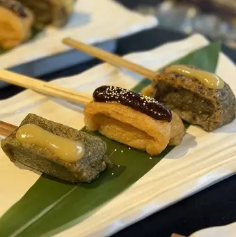 半兵衛麩の生麩田楽