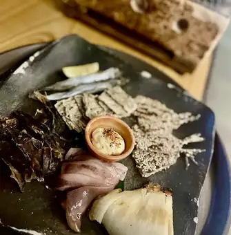 七輪炙り盛り合わせ
