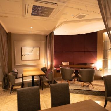 [Annex, VIP Lounge] Chic and stylish atmosphere.We will guide you only for course reservations ♪ It can be used by 2 to 25 people.For 10 people or less, a seating fee of 1000 yen per person will be charged.* Seating fee is free for 10 people or more and members.