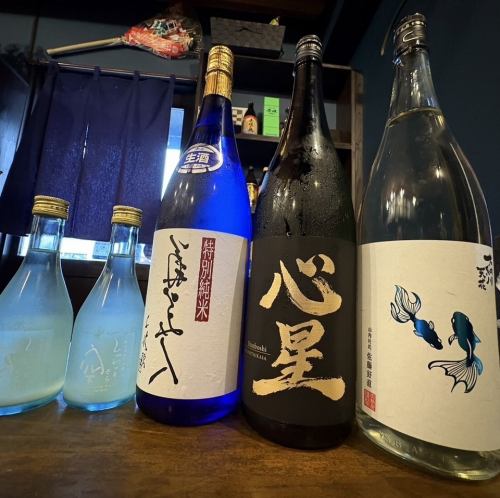 こだわりの日本酒をご用意