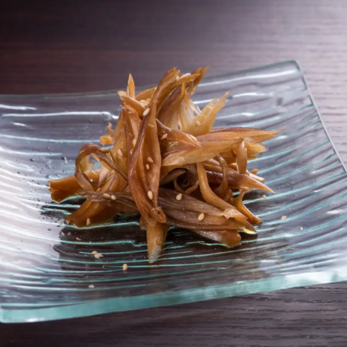 みょうがの醤油漬け