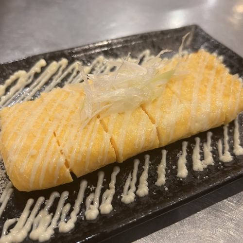 Mochi mentaiko cheese omelet