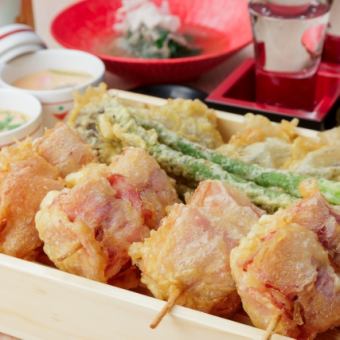【当店自慢の逸品コース、】120分飲み放題付き 4,500円（税込）