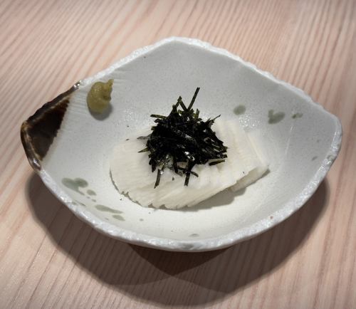 ★長芋短冊わさび醤油