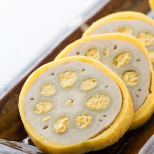 Kumamoto specialty: mustard lotus root