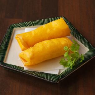 Melty Cheese Spring Rolls