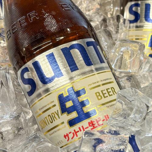 All-you-can-drink with bottled beer from 2,500 yen ◎