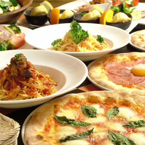 [Various courses recommended] Enjoy a full-scale pizza and pasta ♪ All-you-can-drink party course recommended ★