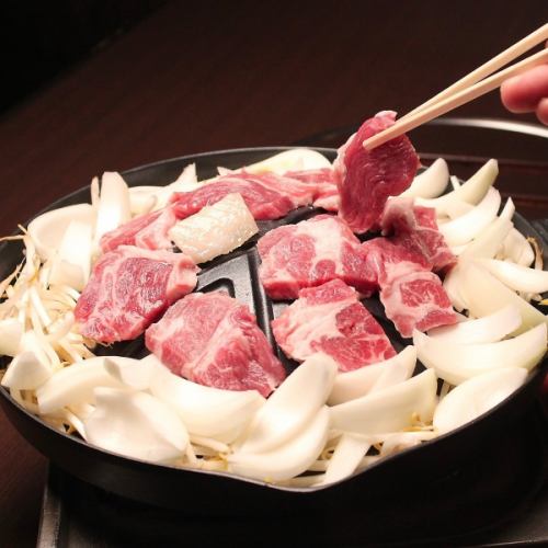 新鮮なお肉を使用したジンギスカンはオススメ★