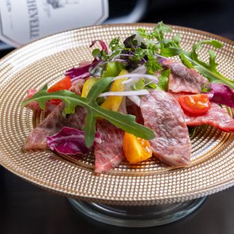 和牛のカルパッチョ