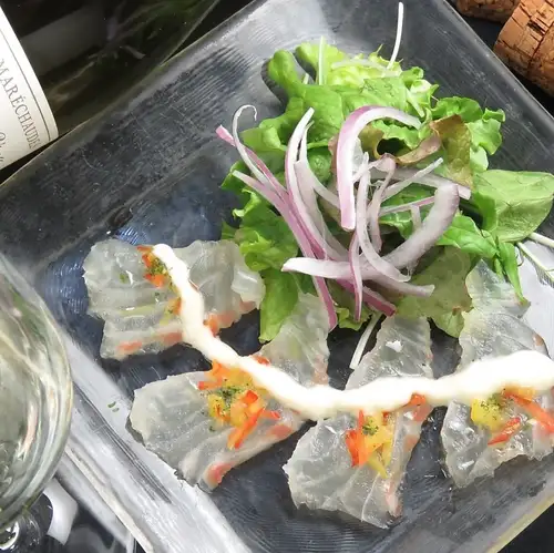 鮮魚のカルパッチョ