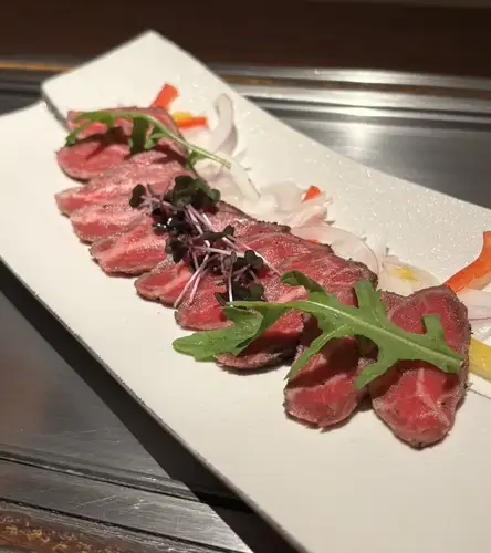 黒毛和牛のタタキ～ポン酢ジュレ～