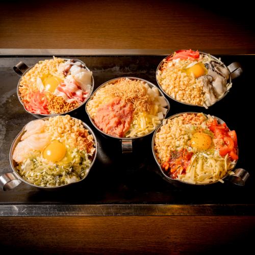 バリエーション豊富な料理