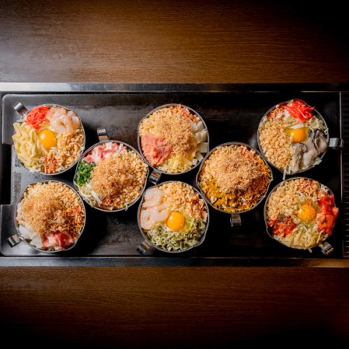少数から大勢で愉しめる♪バラエティー豊富なもんじゃ・お好み焼きはトッピング豊富であなた好みの1枚を★