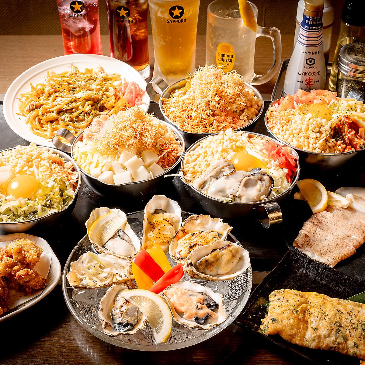 産地直送牡蠣ともんじゃとお好み焼きのお店！安くて旨い！！