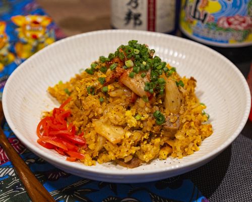 ラフテーキムチチャーハン