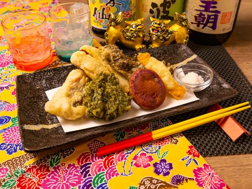 Assorted tempura