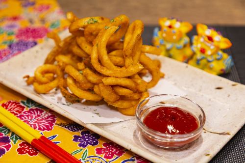 Curly Potatoes