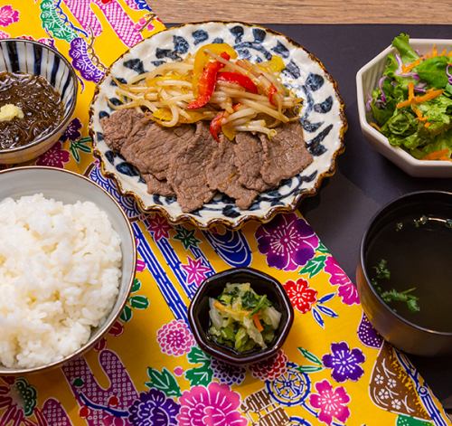 [Weekly special] Yakiniku set meal