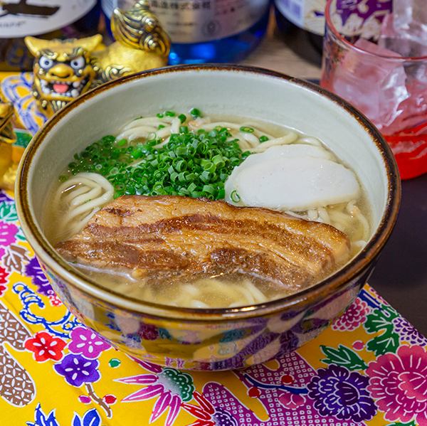 Okinawa soba (regular, half, large)