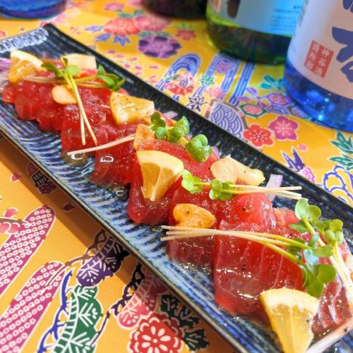 マグロのカルパッチョ