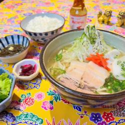 【5月　月替わり】青唐沖縄そばセット