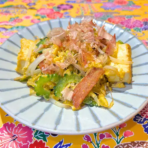 Classic! Goya Champuru Set Meal