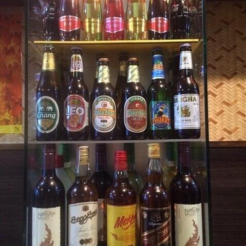料理によく合うお酒も豊富