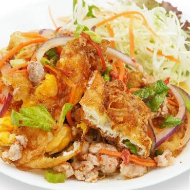 目玉焼きサラダ