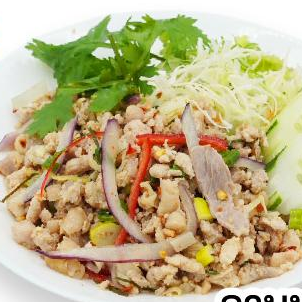 豚/鶏挽肉ハーブサラダ