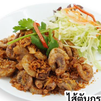 コブクロのニンニク揚げ