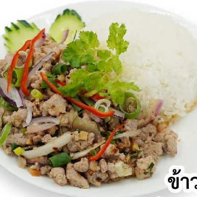 カオパットムー/クン (タイ風チャーハン豚/エビ)