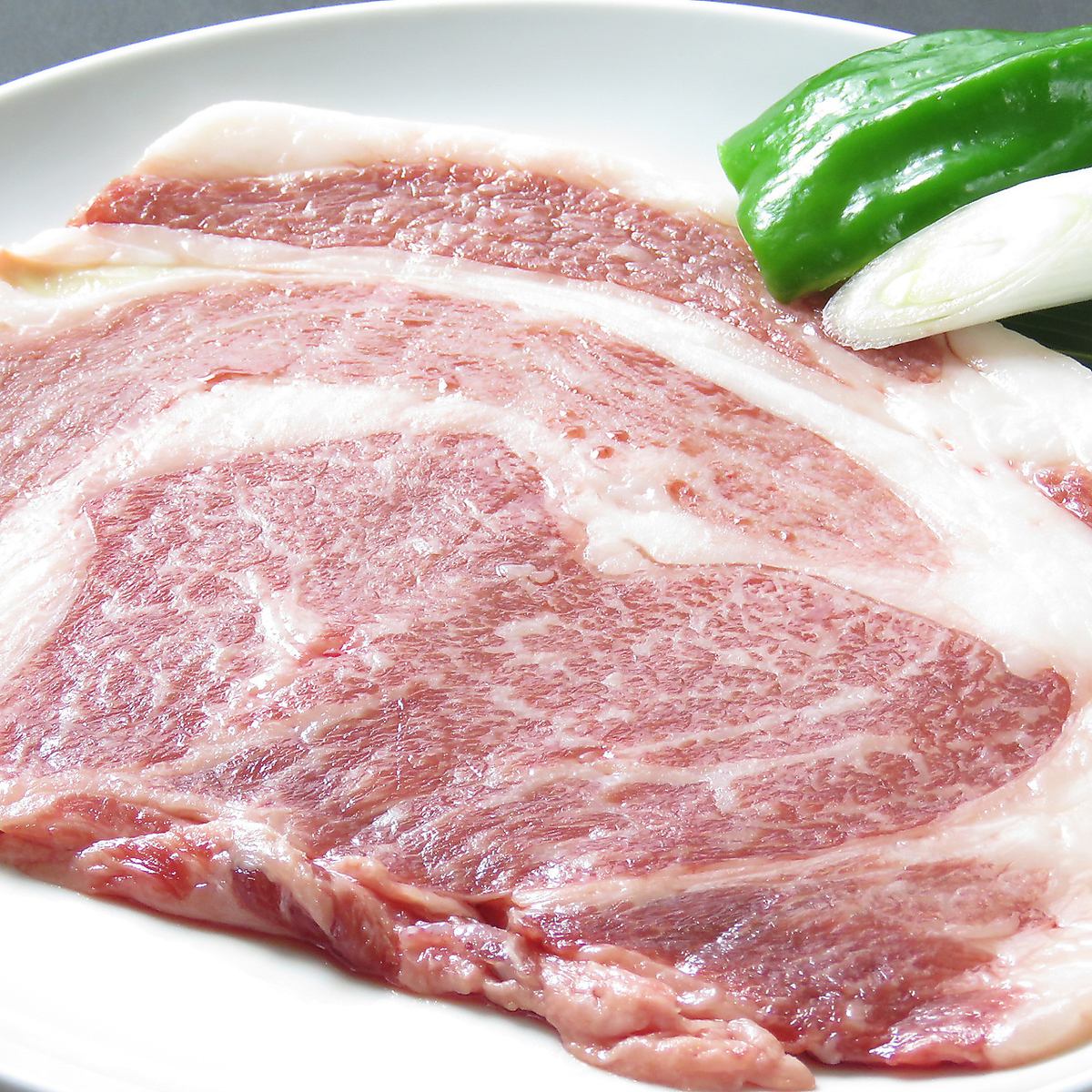 We have an all-you-can-eat A5 rank Wagyu beef course!