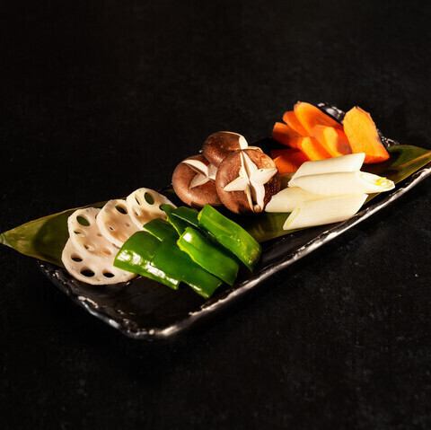 焼き野菜盛合わせ