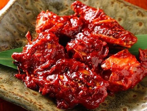 ケジャンあります‼️
『ケジャン1980円』
新鮮なワタリガニをヤンニョン(辛味噌)に漬け込んだ韓国料理。
とても食べづらく…食べる所も少ない料理ですが…とっても美味しいです!生のワタリガニの甘味と甘辛いヤンニョンが絶品ですよ〜
27周年キャンペーンやってます‼️
上タン塩焼が半額キャンペーンです!
2200円→1100円で食べれます!
牛タンの価格高騰で、今じゃ高級部位…
こんな機会はもうないかもしれません。
沢山食べてくださいね♪
#三千浦 #国立 #谷保 #国立グルメ #国立ランチ #国立ディナー #焼肉 #焼肉レストラン #A5ランク #黒毛和牛 #ホルモン #ワイン #個室 #記念日利用 #焼肉屋 #くにたち #肉 #肉好き #肉スタグラム #グルメ #東京グルメ #焼肉部 #instafood #instagood #ケジャン #上タン塩焼 #半額