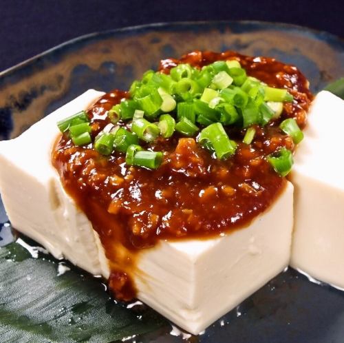 Meat miso tofu