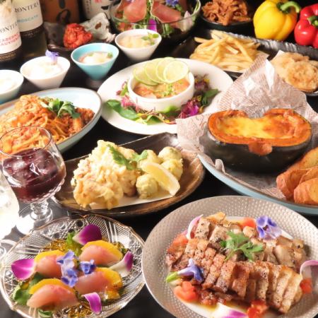 【12月】洋美 “ようび” コース　4,500円（税込）☆飲み放題付き