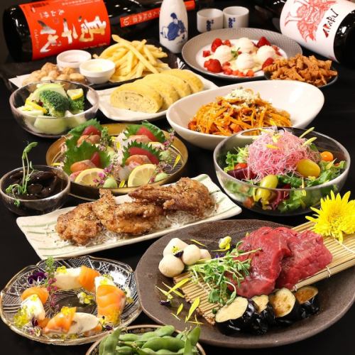 【1・2月】スペシャルNOMIYA宴コース5,500円（税込）☆飲み放題付き