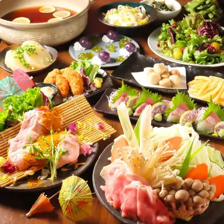 [December] Wasai Course 4,500 yen (tax included) ☆ All-you-can-drink included