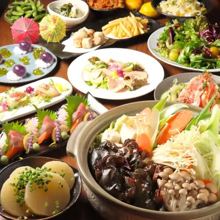 [December] Special NOMIYA Banquet Course 5,500 yen (tax included) ☆ All-you-can-drink included