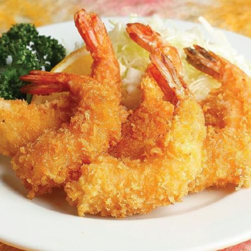 Fried shrimp snacks