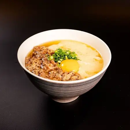 冷かけ牛とろろうどん
