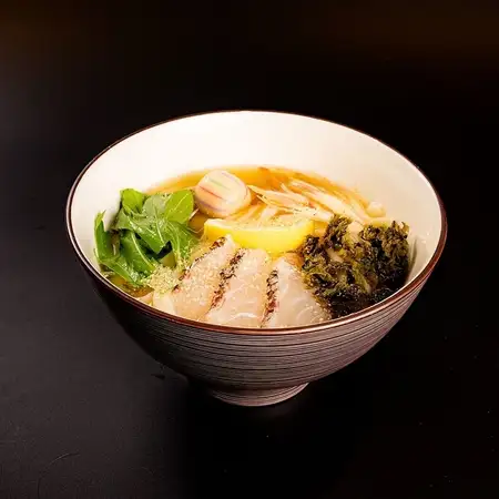 鯛の冷かけうどん
